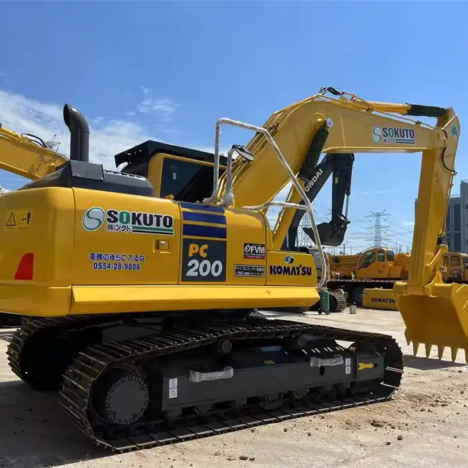 20 Ton Used Japan Excavator Komatsu PC200-6/7/8 Second Hand Komatsu PC200 PC220 Crawler Excavator - Экскаватор: фото 1