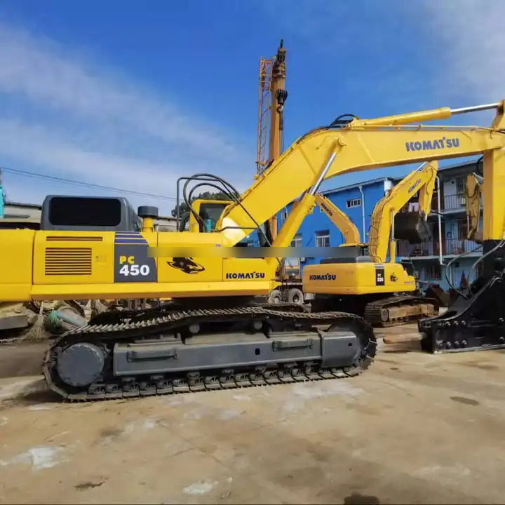 Construction machinery 45 Tons Used Komatsu excavator pc450-8 crawler excavator original Japan Komatsu 450-8 for sale - Экскаватор: фото 1