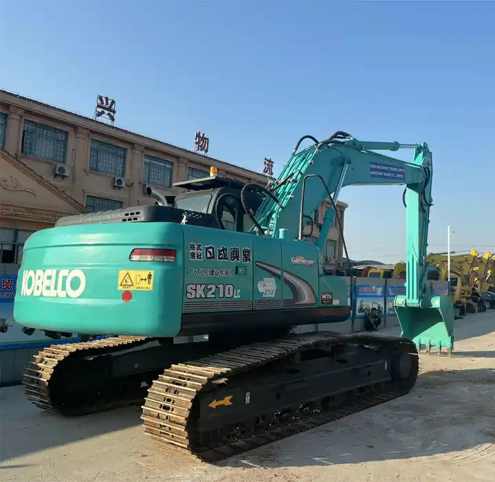 Excellent Condition Japan Original Excavator 20t Used Kobelco Sk210-8 Sk200lc-8 Sk210 Excavator In Shanghai - Гусеничный экскаватор: фото 1