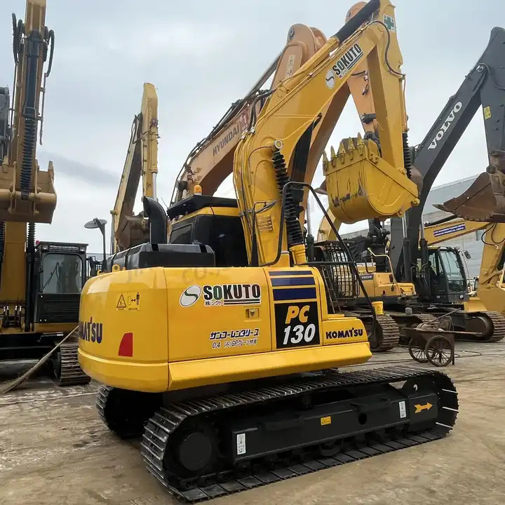 Good condition japan original low hour used Komatsu PC130-7 excavator for hot sale - Гусеничный экскаватор: фото 1