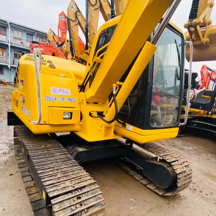 Hot sale Construction equipment Backhoe Used min excavator Komatsu PC60-7 japan hydraulic excavator PC60-7 - Гусеничный экскаватор: фото 1