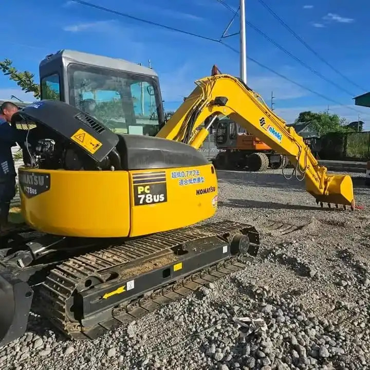 Secondhand Komatsu PC78 Digger for Sale Used Komatsu PC78 PC78 6 PC110 PC120 PC200 - Экскаватор: фото 1