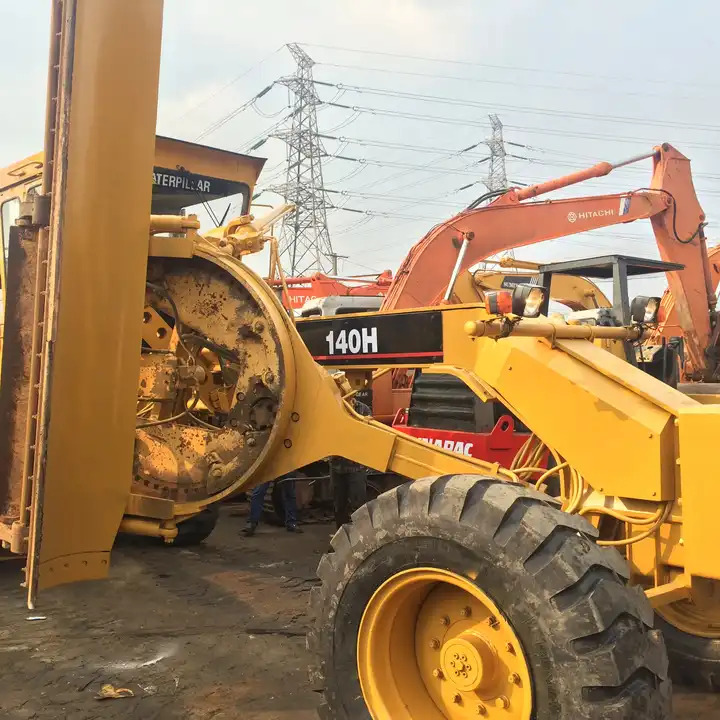 Used Cat 140H motor grader with good condition,USED heavy equipment used motor grader CAT 140H grader - Грейдер: фото 1 Used Cat 140H motor grader with good condition,USED heavy equipment used motor grader CAT 140H grader - Грейдер: фото 1