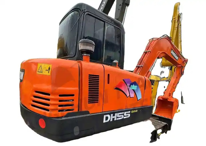 Used Doosan DH55 Excavator Hot Sale, Secondhand Doosan 5 Ton Mini Crawler Digger Dh55 - Экскаватор: фото 1