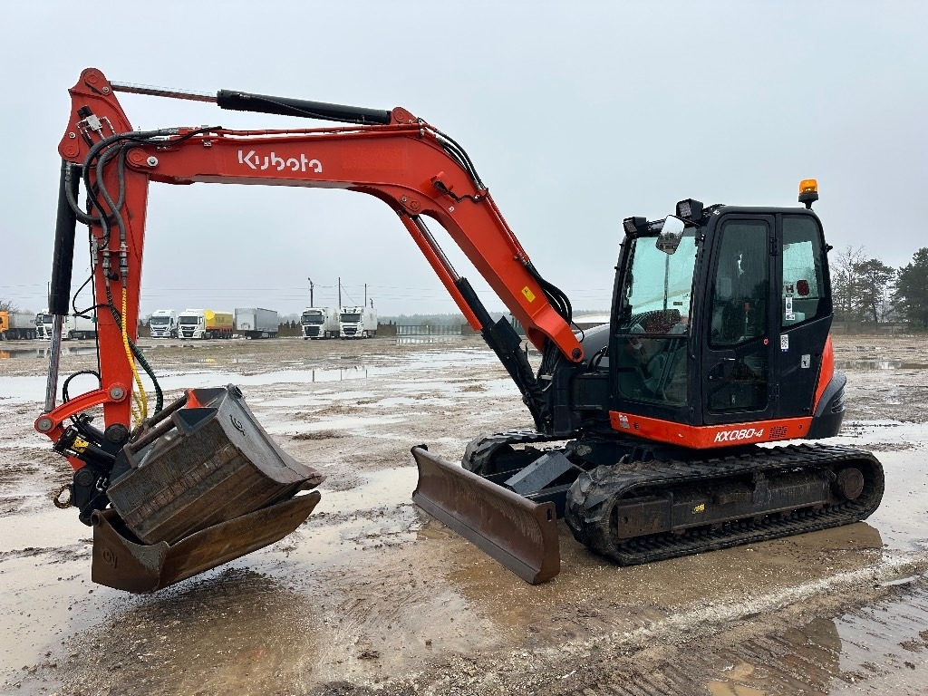 Kubota KX 080-4 ENGCON  - Мини-экскаватор: фото 1