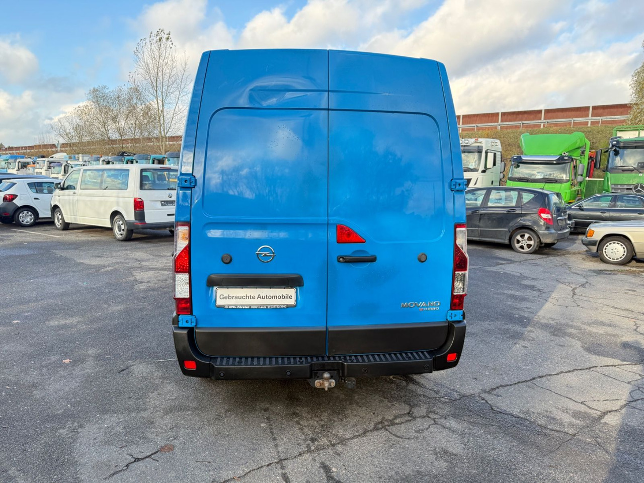 Opel Movano B Kasten/Kombi HKa L3H2 3,5t - Цельнометаллический фургон: фото 4 Opel Movano B Kasten/Kombi HKa L3H2 3,5t - Цельнометаллический фургон: фото 4