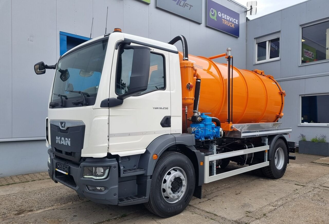 MAN TGM 18.250, zabudowa asenizacyjna Janco/GP Lift - Ассенизатор: фото 1
