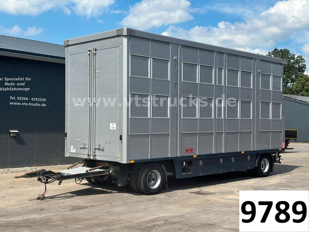 Прицеп для перевозки животных KA-BA Tec 3.Stock Vieh Anhänger Tränke Lüfter: фото 1 Прицеп для перевозки животных KA-BA Tec 3.Stock Vieh Anhänger Tränke Lüfter: фото 1