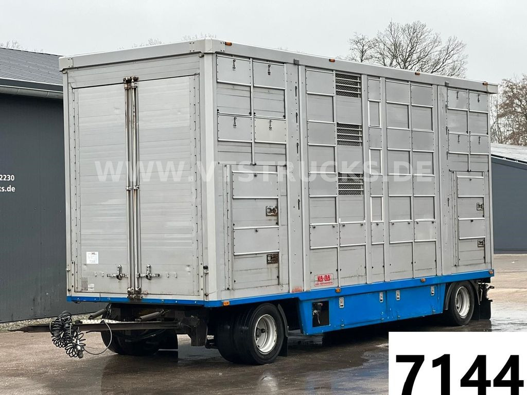 Прицеп для перевозки животных Ka-Ba 4.Stock Anhänger Aggregat, Tränke, Hubdach: фото 1 Прицеп для перевозки животных Ka-Ba 4.Stock Anhänger Aggregat, Tränke, Hubdach: фото 1