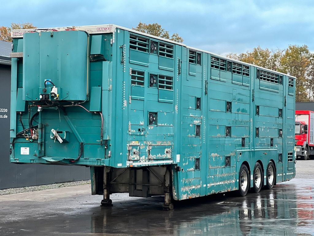 Полуприцеп для перевозки животных Pezzaioli 3.Stock Cattle-Cruiser Hals+Tiefbett Typ2: фото 1
