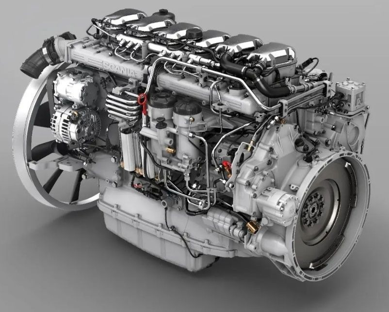 Silnik Scania DC13 e6 Gwarancja Montaz - Двигатель: фото 1