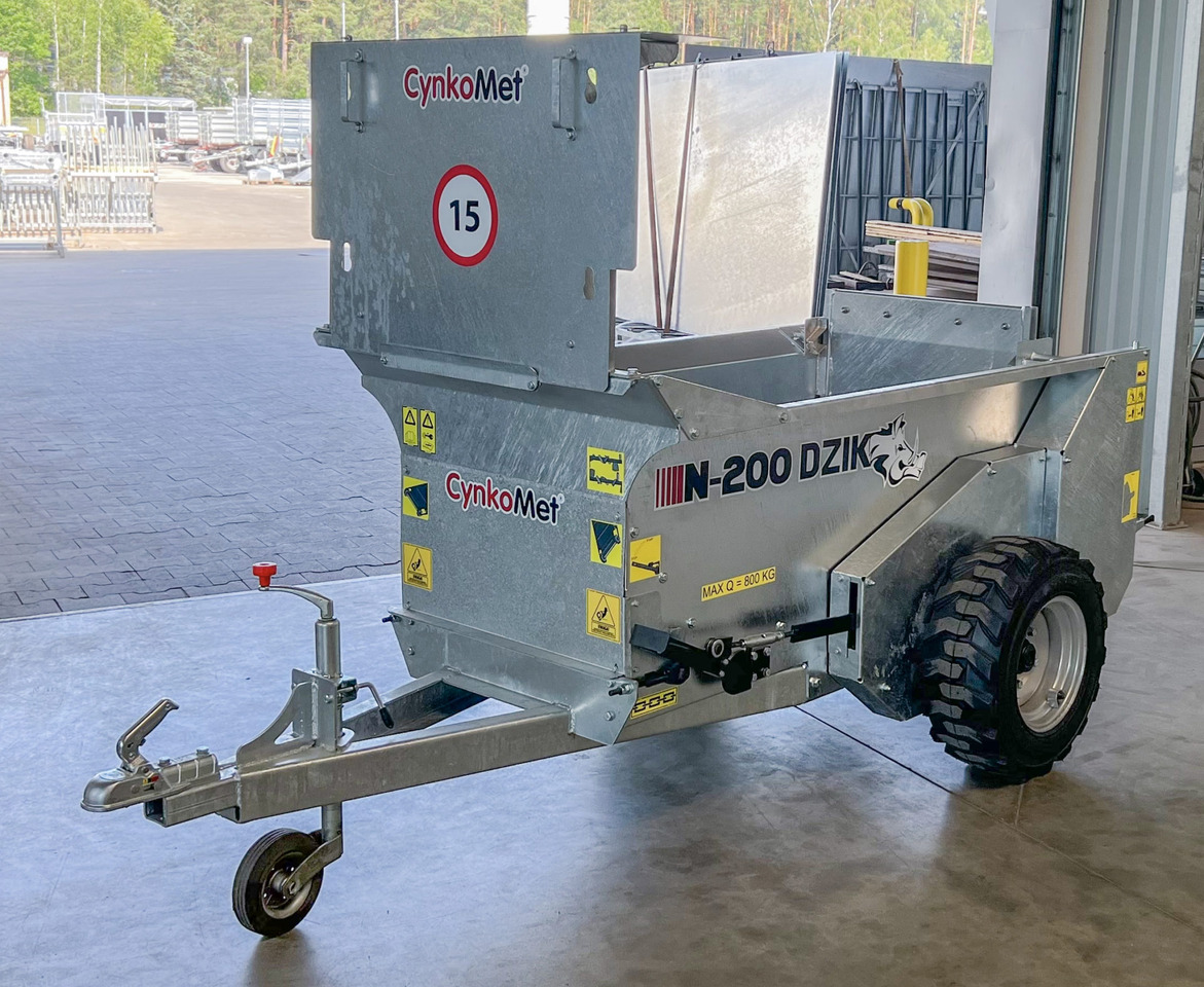 Cynkomet Miststreuer / Manure spreader / Epandeur à fumier N-200 DZIK - Навозоразбрасыватель: фото 1 Cynkomet Miststreuer / Manure spreader / Epandeur à fumier N-200 DZIK - Навозоразбрасыватель: фото 1