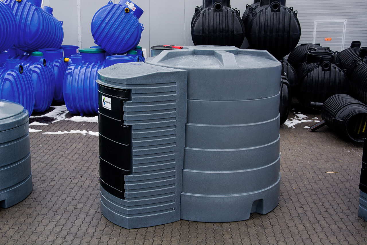 DC Dieseltank / Double-walled fuel tank for diesel fuel / Cuve à gasoil / Serbatoio gasolio / Бак для дизельного топлива / Zbiornik dwupłaszczowe na paliwo do oleju napędowego 5000 l - Резервуар для хранения: фото 1