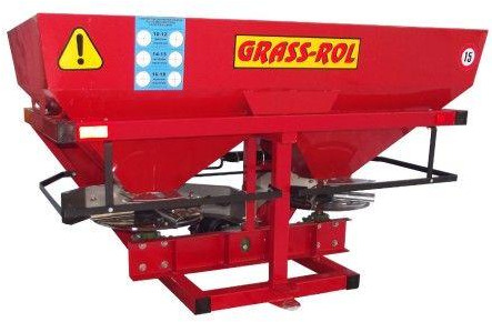 Grass-Rol Düngerstreuer / Fertilizer spreader / Epandeur d'engrais / Spandiconcime / Разбрасыватель удобрений / Rozsiewacz nawozu 1000 l - Разбрасыватель удобрений: фото 1
