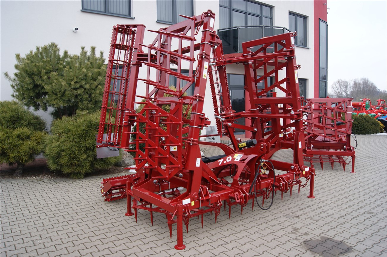 Lupus 7-Felder schwere Zinkenegge / Tine harrow / Herse à dents / Grada de púas de 5 campos / Erpice / 7-польная зубовая борона / Brona zębowa 7 m - Борона зубовая: фото 1