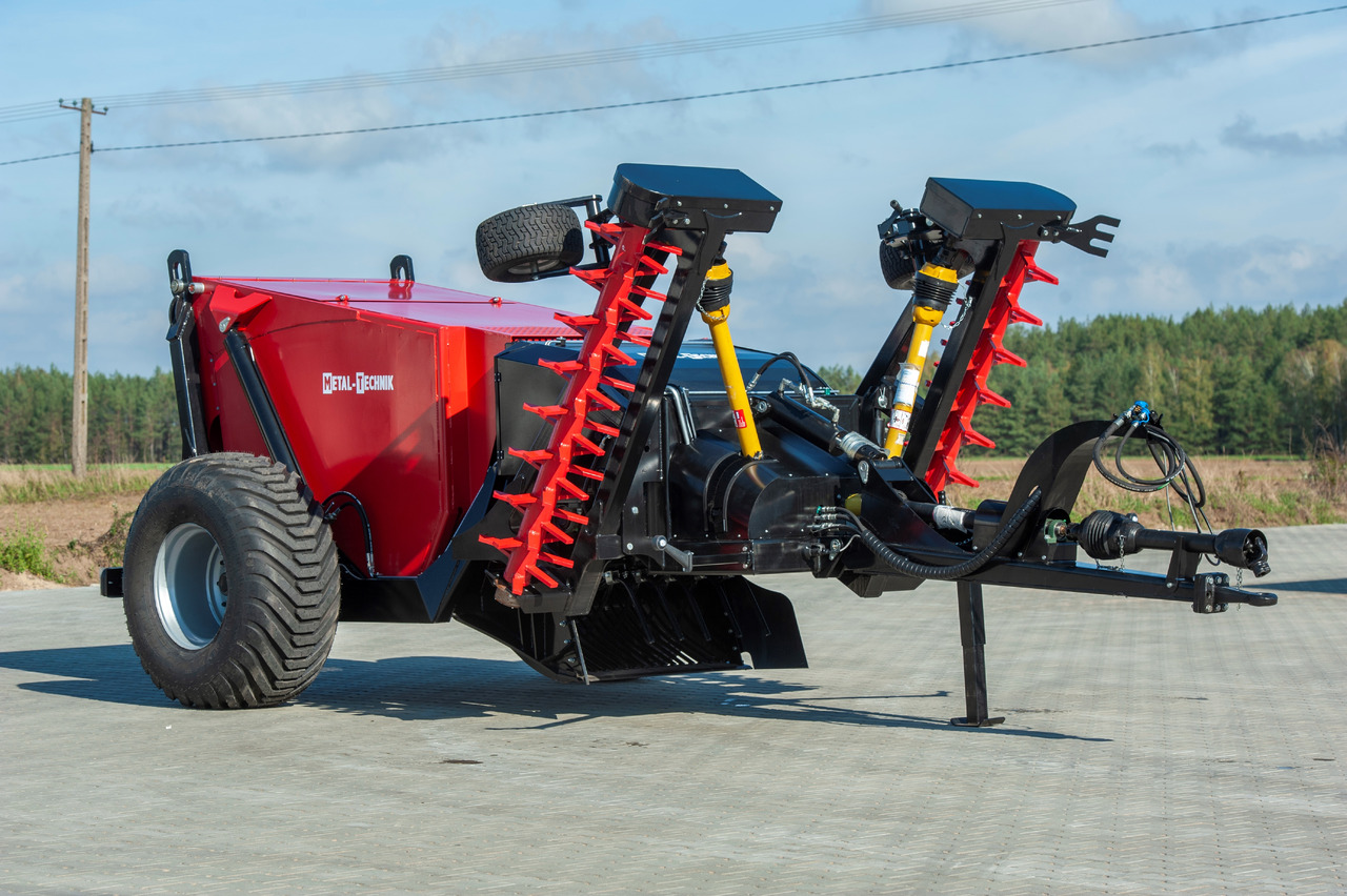 METAL-TECHNIK Steinsammler / Stone Collector / Ramasseur de pierres / Recogedora de piedras / Raccoglitore di pietr / Камнеуборочный комбайн / Zbieracz kamieni 4 m - Техника для обработки почвы: фото 1