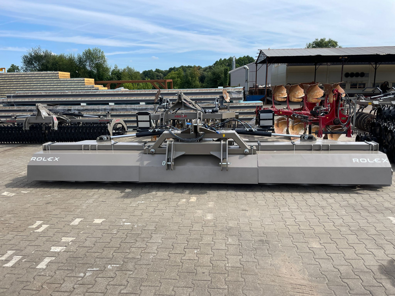 ROLEX Messerwalze / Knife roller / Rouleau couteau / wał nożowy 6 m - Полевой каток: фото 1 ROLEX Messerwalze / Knife roller / Rouleau couteau / wał nożowy 6 m - Полевой каток: фото 1