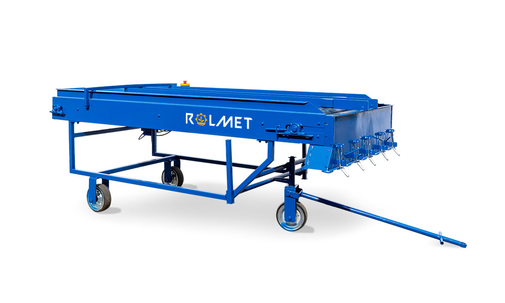 ROLMET Rollenverlesetisch / Sorting table / Table de tri / Tavolo selettivo / Cambiador / Сортировочный стол / Stół przebierczy SP2 - Картофельная техника: фото 1 ROLMET Rollenverlesetisch / Sorting table / Table de tri / Tavolo selettivo / Cambiador / Сортировочный стол / Stół przebierczy SP2 - Картофельная техника: фото 1