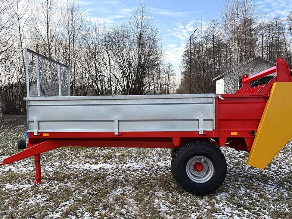 Roltrans Miststreuer / Manure spreader / Épandeur à fumier / Spandiletame / Разбрасыватель органических удобрений N250/2 LEO 4 t в лизинг Roltrans Miststreuer / Manure spreader / Épandeur à fumier / Spandiletame / Разбрасыватель органических удобрений N250/2 LEO 4 t: фото 8