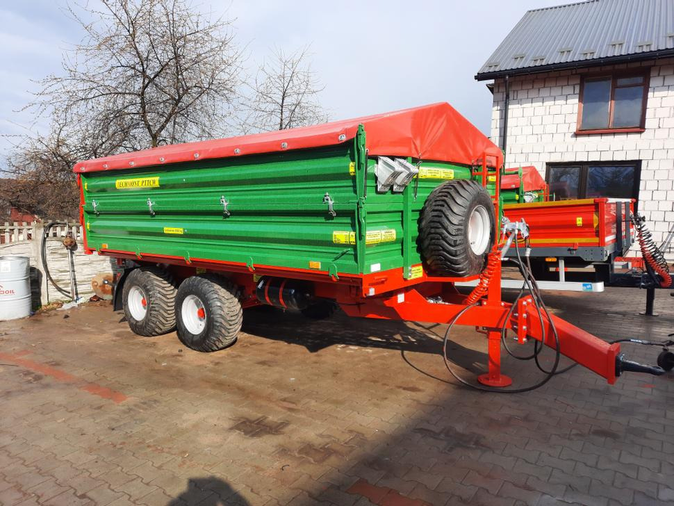 Techmont Anhänger / Trailer / Remorque / Rimorchio / Прицеп двухосный тандем / Przyczepa tandem PTTCW 310 10 t - Сельскохозяйственный прицеп-самосвал: фото 1 Techmont Anhänger / Trailer / Remorque / Rimorchio / Прицеп двухосный тандем / Przyczepa tandem PTTCW 310 10 t - Сельскохозяйственный прицеп-самосвал: фото 1
