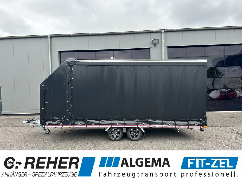 Новый Прицеп-автовоз Fitzel EURO-TRANS 35-21/53 X mit Planenaufbau: фото 1 Новый Прицеп-автовоз Fitzel EURO-TRANS 35-21/53 X mit Planenaufbau: фото 1