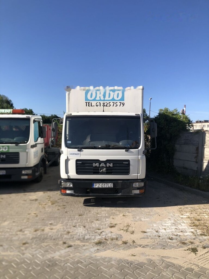 MAN TGL 7.180 - Грузовик с закрытым кузовом: фото 1