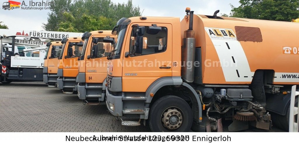 Подметально-уборочная машина Mercedes-Benz 1823  DB 1823,Optifant 70, einsatzbereit: фото 15