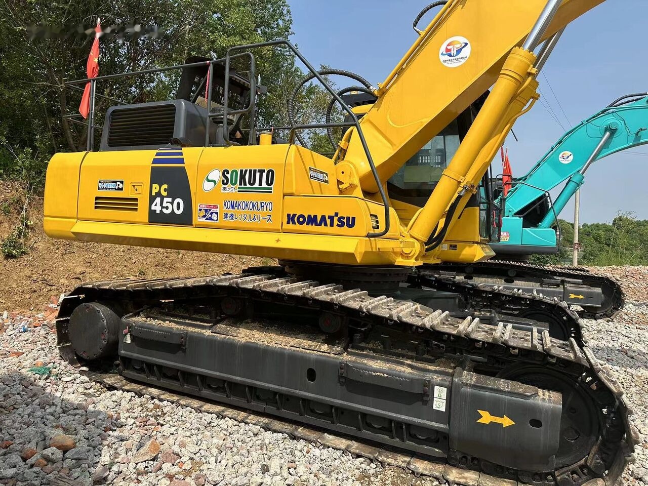 Komatsu PC450 - Гусеничный экскаватор: фото 4 Komatsu PC450 - Гусеничный экскаватор: фото 4