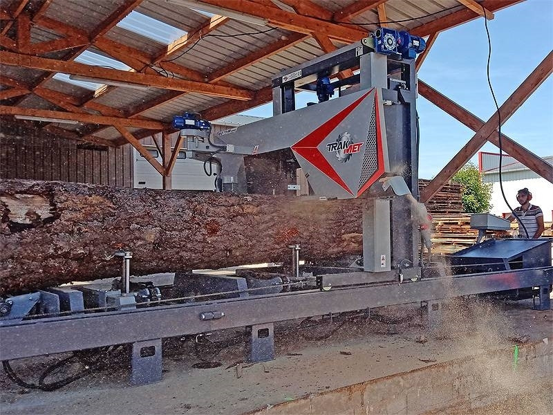 Trak-Met Trak taśmowy TTS-1200 piła tnąca 60 mm 130 cm  - Лесозаготовительная техника: фото 1