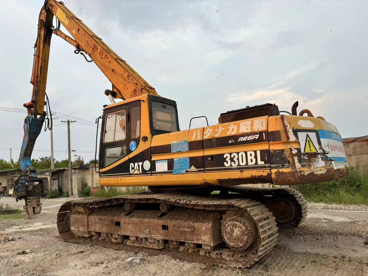 CATERPILLAR CAT 330BL Pile driver - Сваебойная установка: фото 1 CATERPILLAR CAT 330BL Pile driver - Сваебойная установка: фото 1