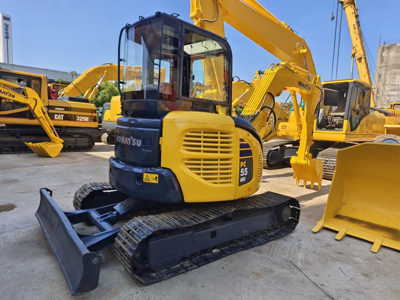 KOMATSU PC55MR - Мини-экскаватор: фото 1