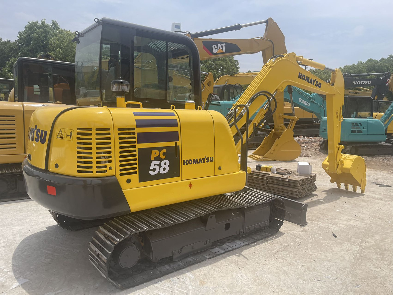 KOMATSU PC58 - Мини-экскаватор: фото 1 KOMATSU PC58 - Мини-экскаватор: фото 1