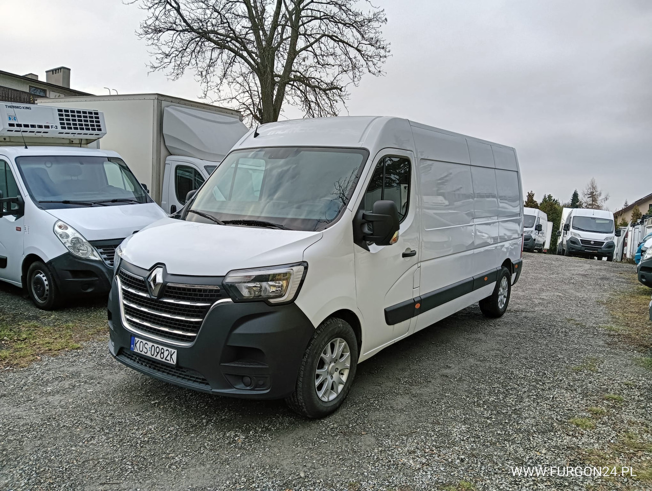 RENAULT MASTER FURGON BLASZAK L3H2 NR 501B - Цельнометаллический фургон: фото 1