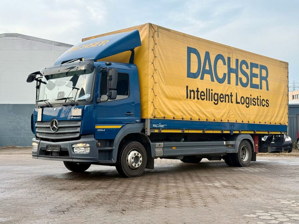 Mercedes-Benz Atego 1224 Pritsche + Plane 7,25m +LBW - Тентованный грузовик: фото 3 Mercedes-Benz Atego 1224 Pritsche + Plane 7,25m +LBW - Тентованный грузовик: фото 3