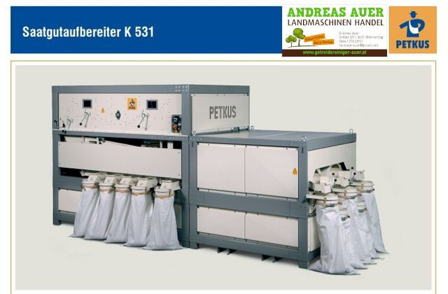 Новый Зерноочистительная машина Petkus K531 K541: фото 1 Новый Зерноочистительная машина Petkus K531 K541: фото 1