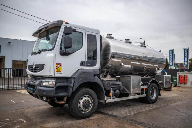 Renault KERAX 380 DXI-4X4-INOX 11000L/3 comp. - Грузовик-цистерна: фото 1 Renault KERAX 380 DXI-4X4-INOX 11000L/3 comp. - Грузовик-цистерна: фото 1