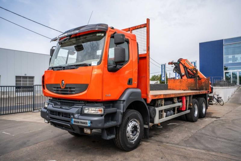 Renault KERAX 380 DXI-6X4+PALFINGER 18 T/m + 4 EXT - Грузовик бортовой/ Платформа, Автоманипулятор: фото 2 Renault KERAX 380 DXI-6X4+PALFINGER 18 T/m + 4 EXT - Грузовик бортовой/ Платформа, Автоманипулятор: фото 2