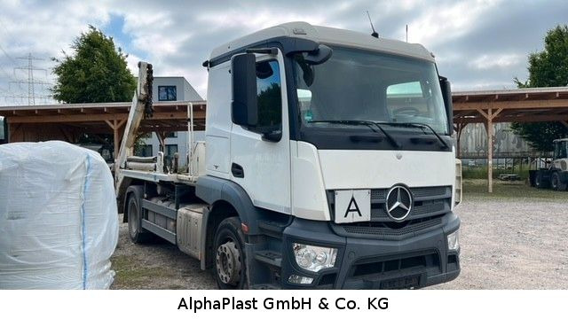 Mercedes-Benz 1843 Actros Absetzer Tele Meiler - Портальный бункеровоз: фото 1 Mercedes-Benz 1843 Actros Absetzer Tele Meiler - Портальный бункеровоз: фото 1