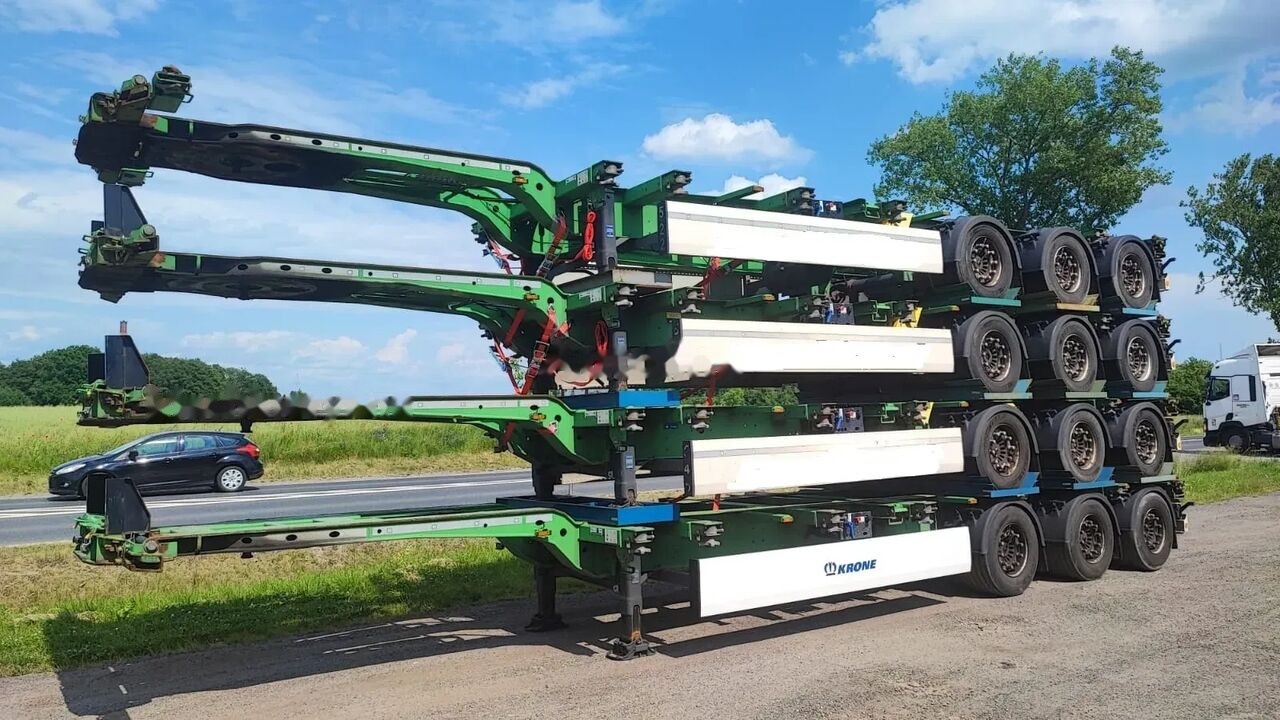 Krone SD - Полуприцеп-контейнеровоз/ Сменный кузов: фото 1