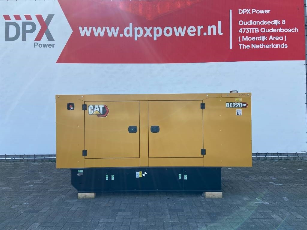CAT DE220GC - 220 kVA Stand-by Generator - DPX-18212  - Электрогенератор: фото 1