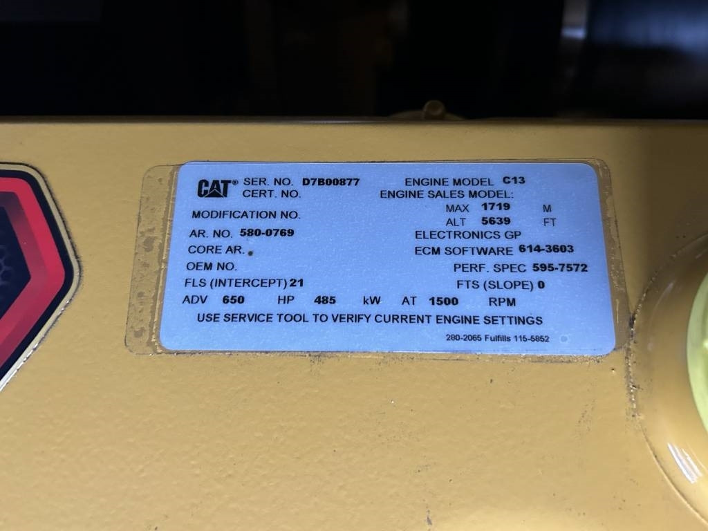 CAT DE550GC - 550 kVA Stand-by Generator - DPX-18221  в лизинг CAT DE550GC - 550 kVA Stand-by Generator - DPX-18221: фото 9