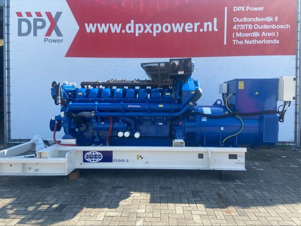 FG Wilson P2000-3 - Perkins - 2000 kVA Genset - DPX-16033-O - Электрогенератор: фото 1 FG Wilson P2000-3 - Perkins - 2000 kVA Genset - DPX-16033-O - Электрогенератор: фото 1