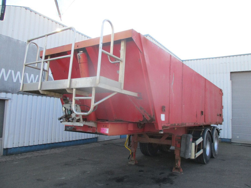 Kaiser 2x Gigant Axles , Steel tipper trailer , Drum Brakes, Spring Suspension - Самосвальный полуприцеп: фото 1 Kaiser 2x Gigant Axles , Steel tipper trailer , Drum Brakes, Spring Suspension - Самосвальный полуприцеп: фото 1