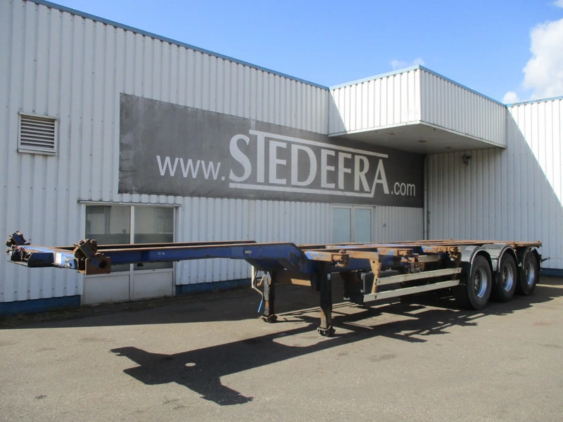 Wielton NS34P, container trailer , 3 ROR axle , Drum brakes , Air suspension - Полуприцеп-контейнеровоз/ Сменный кузов: фото 1