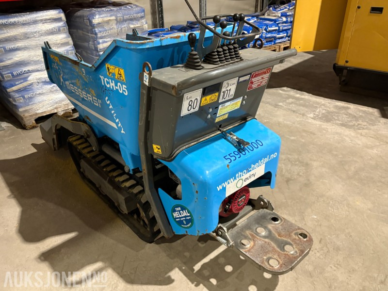 2013 Messersi TCH-05/MTP Bensindrevet trillebår / minidumper / beltedumper - Внедорожный самосвал: фото 4 2013 Messersi TCH-05/MTP Bensindrevet trillebår / minidumper / beltedumper - Внедорожный самосвал: фото 4