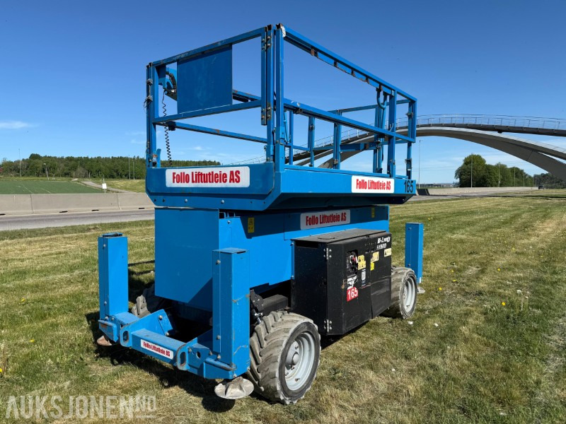 2015 Genie 4069 BE Hybrid terreng sakselift, årskontroll, merkefrie hjul - Подъёмник: фото 2 2015 Genie 4069 BE Hybrid terreng sakselift, årskontroll, merkefrie hjul - Подъёмник: фото 2