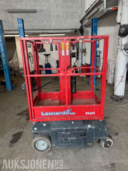 2018 Braviisol LUI MINI HD 5m mastelift - kun 510kg egenvekt - Подъёмник: фото 3 2018 Braviisol LUI MINI HD 5m mastelift - kun 510kg egenvekt - Подъёмник: фото 3