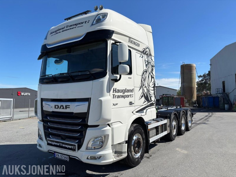 2018 DAF XF 530 Krokbil. 126.280km - Крюковой мультилифт: фото 1 2018 DAF XF 530 Krokbil. 126.280km - Крюковой мультилифт: фото 1