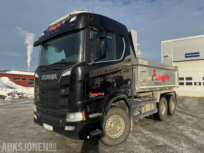 2018 Scania R 730 V8, EURO 6, 6X4, GODT VEDLIKEHOLDT OG NYLIG EU-GODKJENT - Самосвал: фото 1 2018 Scania R 730 V8, EURO 6, 6X4, GODT VEDLIKEHOLDT OG NYLIG EU-GODKJENT - Самосвал: фото 1