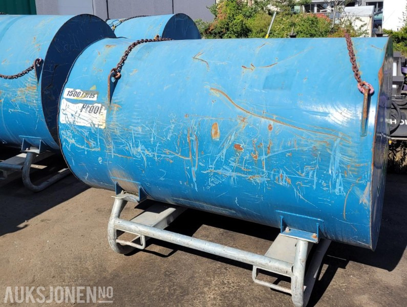 2020 Fuel Proof 2500L med pumpe/telleverk - Строительное оборудование: фото 3 2020 Fuel Proof 2500L med pumpe/telleverk - Строительное оборудование: фото 3